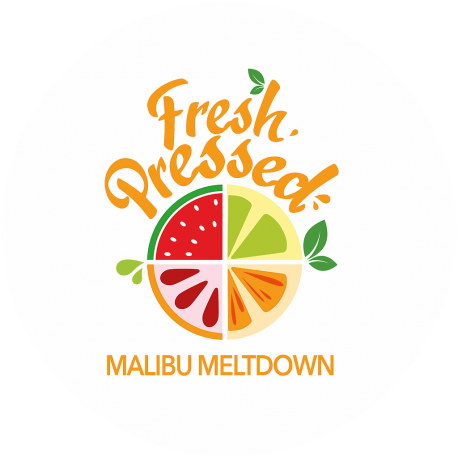 FRESH PRESSED - MALIBU MELTDOWN - (0MG/ML NICOTINE)